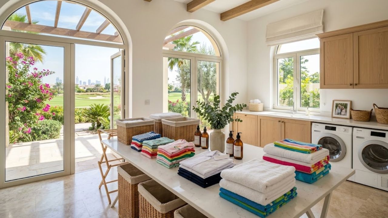 Family Laundry by the KG in Damac Hills: Simplifying Villa Living — Laundry Tips