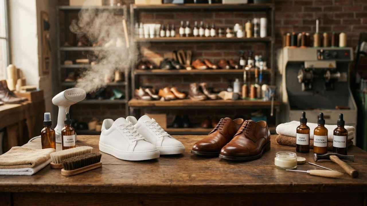 Professional Shoe Cleaning & Sneaker Spa in Dubai: Protect Your Footwear — Laundry Tips